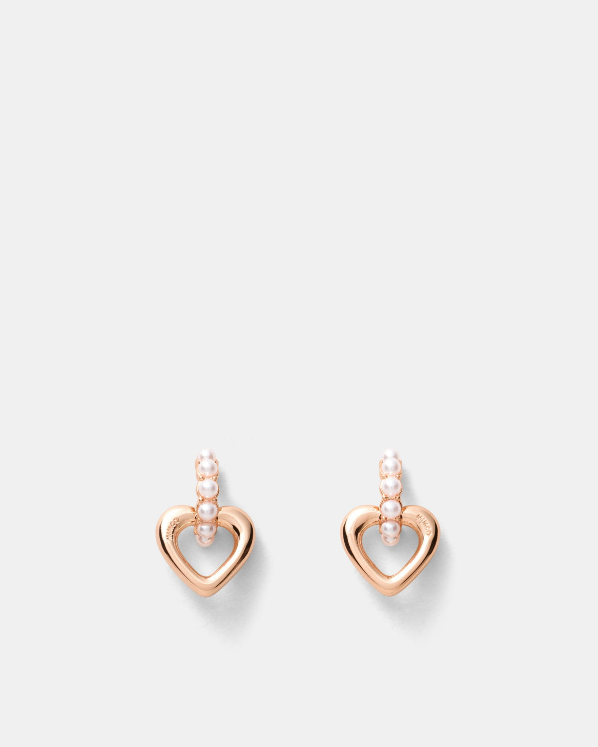 Lovely Stud Earrings - Rose Gold