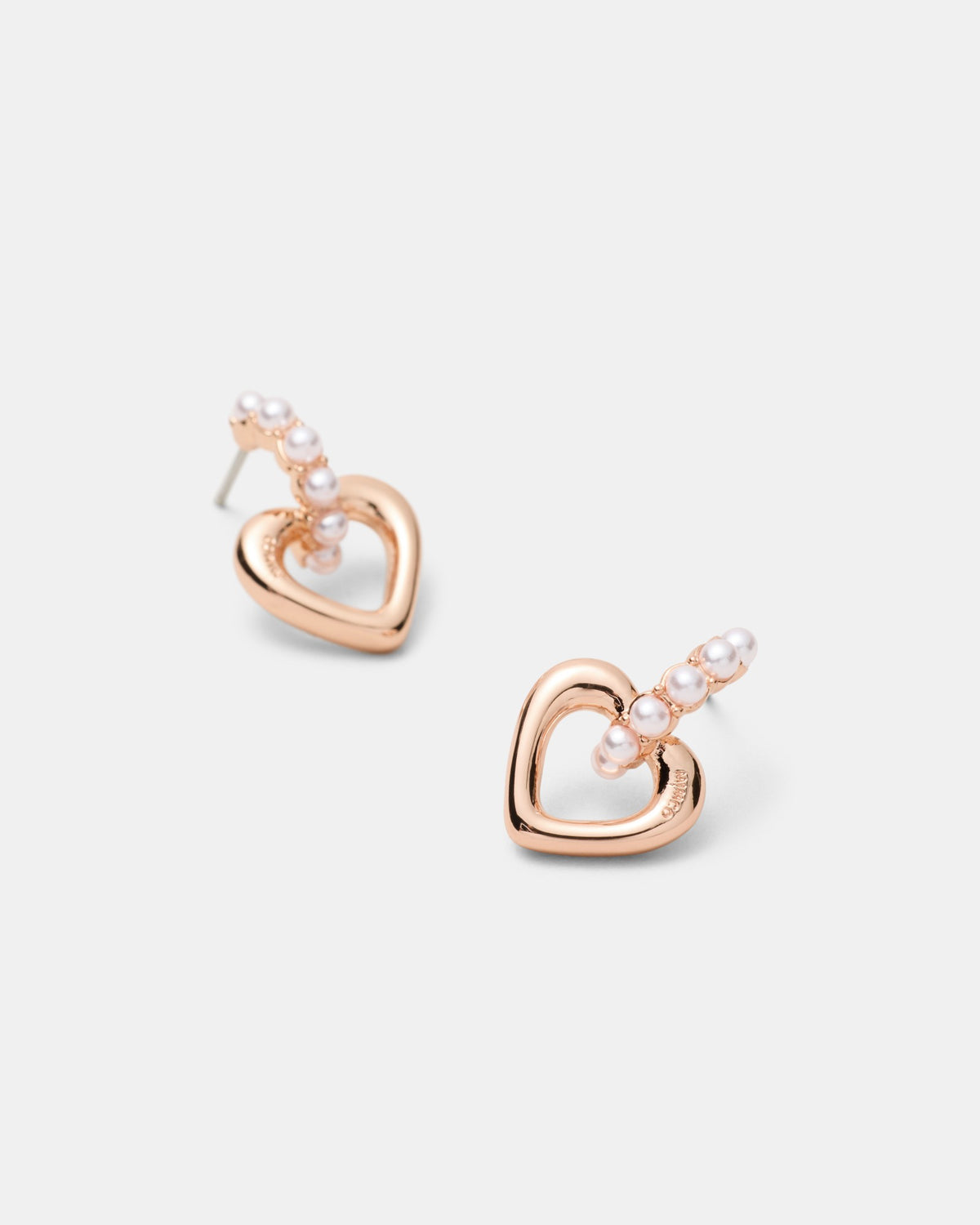 Lovely Stud Earrings - Rose Gold