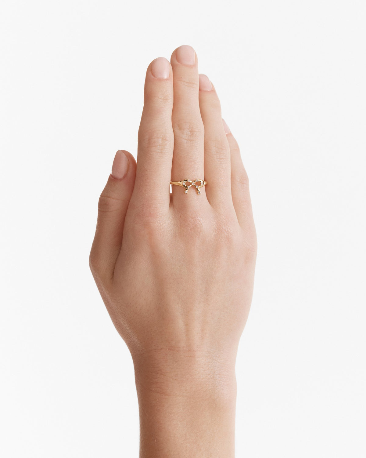 Baby Bow Ring - Gold