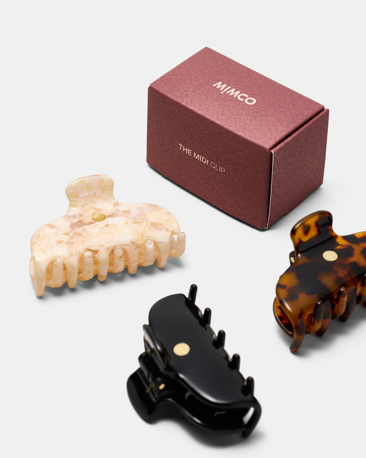 Mimco Middy Hair Claw Clip - Tort