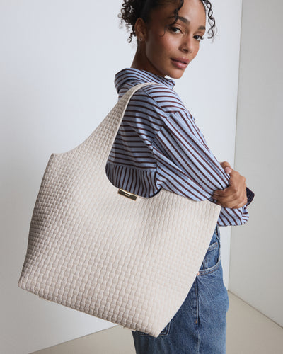 Amelie Basket Tote Bag