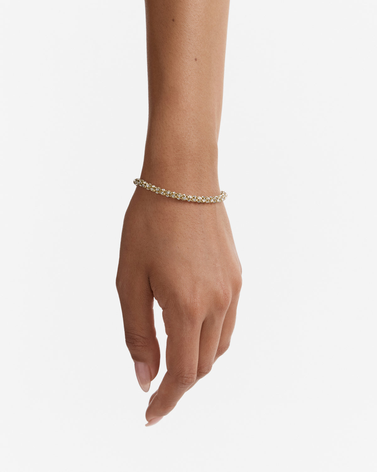 Dazzle Toggle Bracelet - Gold