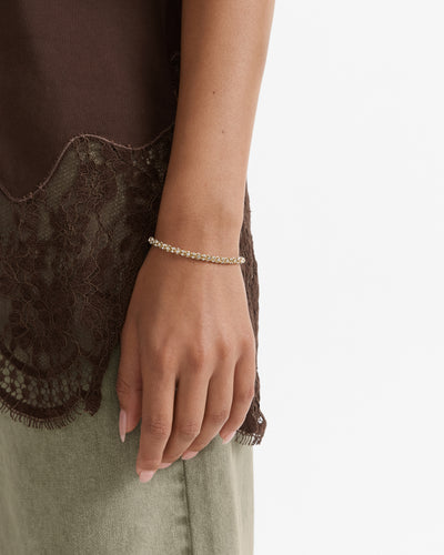 Dazzle Toggle Bracelet - Gold