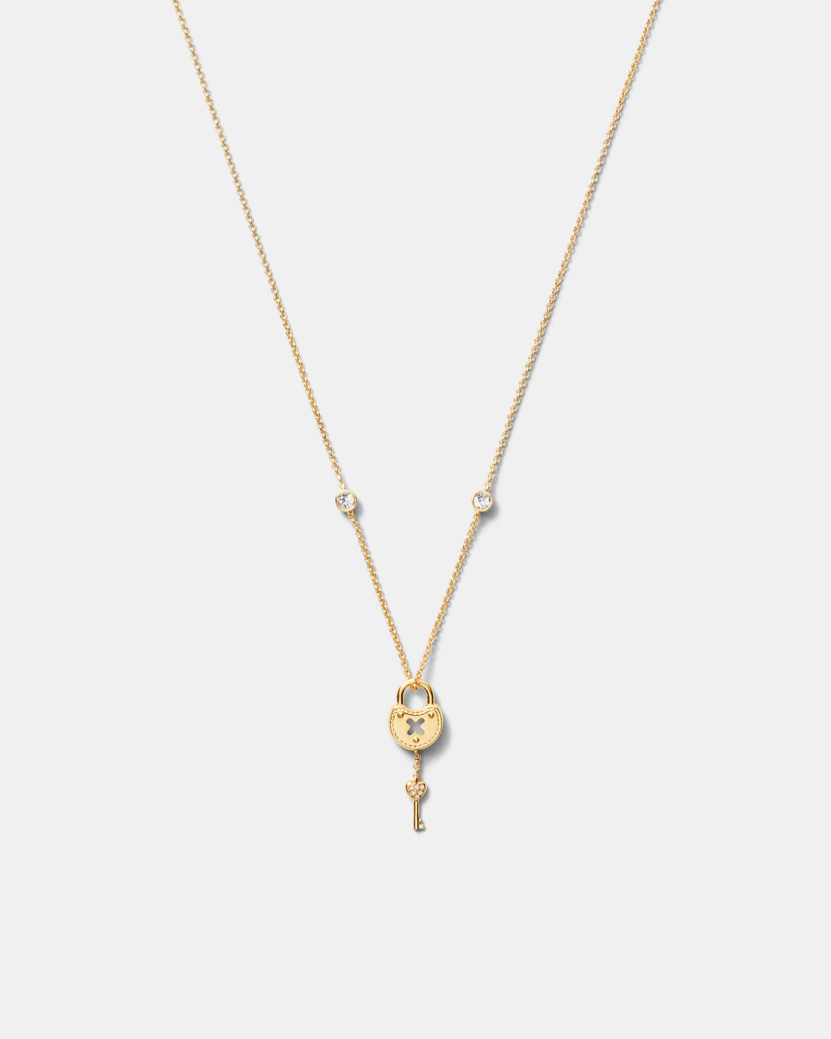 Lockette Necklace - Gold