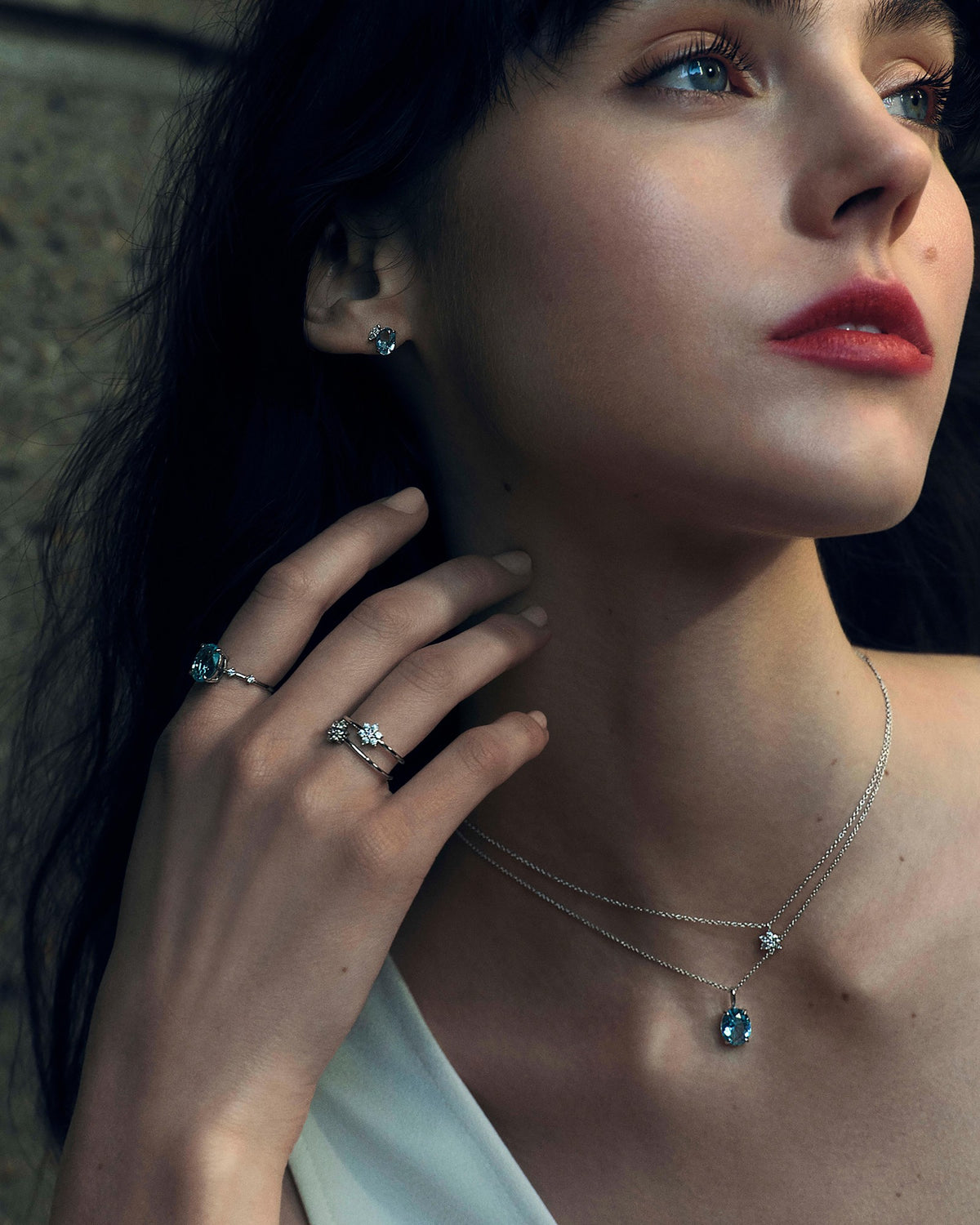 Flora Necklace - Silver