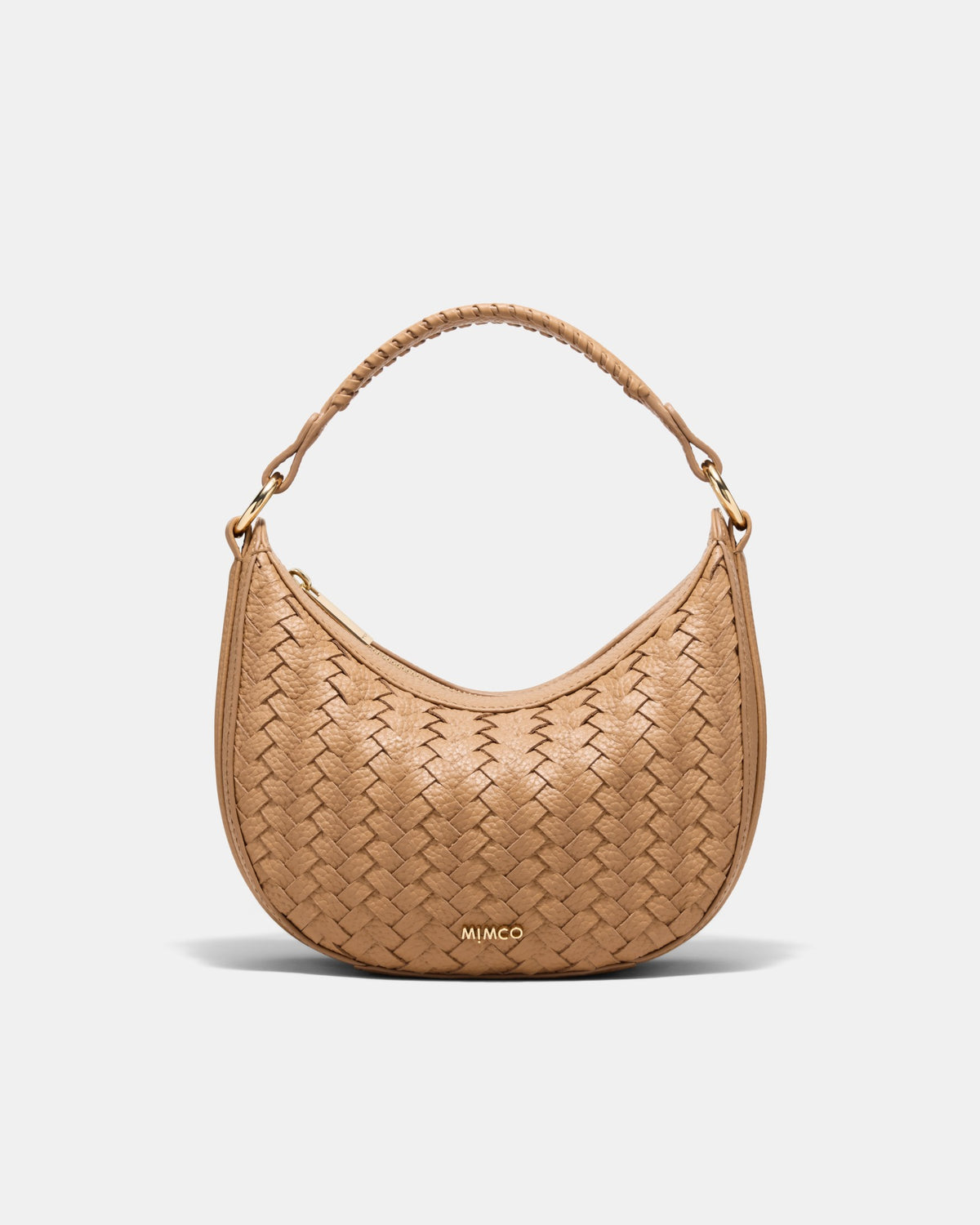 Luna Mini Crescent Bag - Caramel