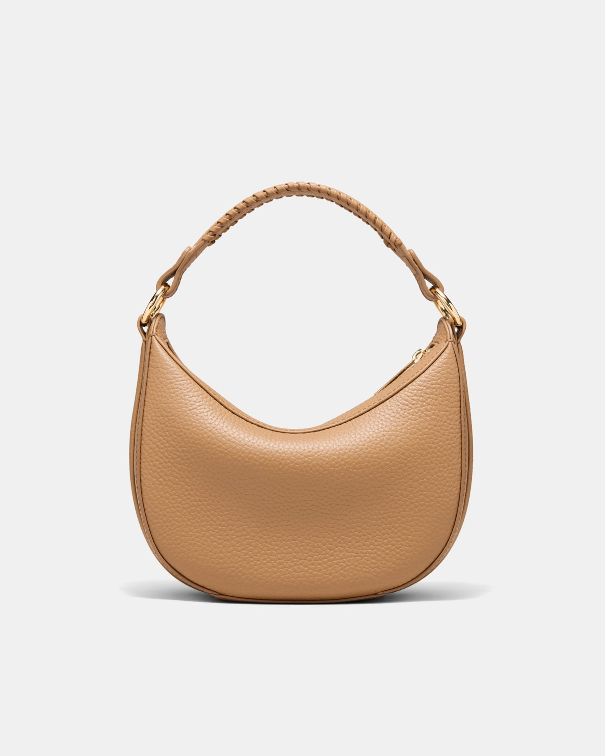 Luna Mini Crescent Bag - Caramel