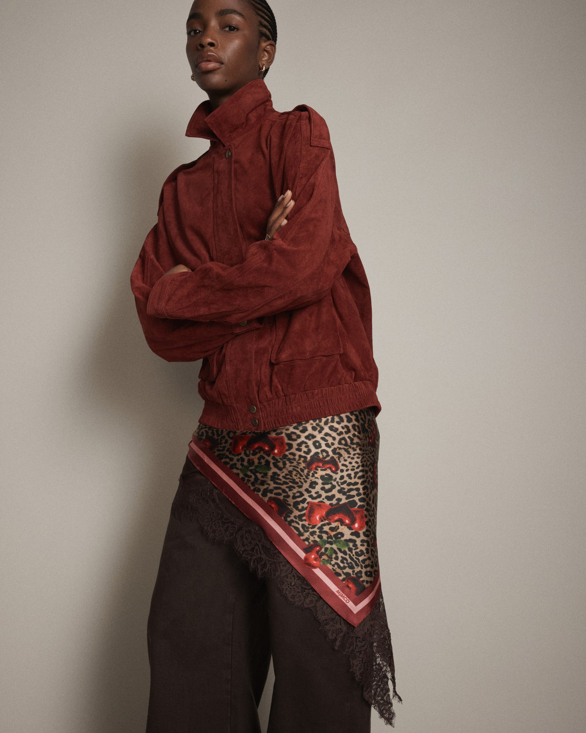 Ocelot Large Scarf - Multicolour