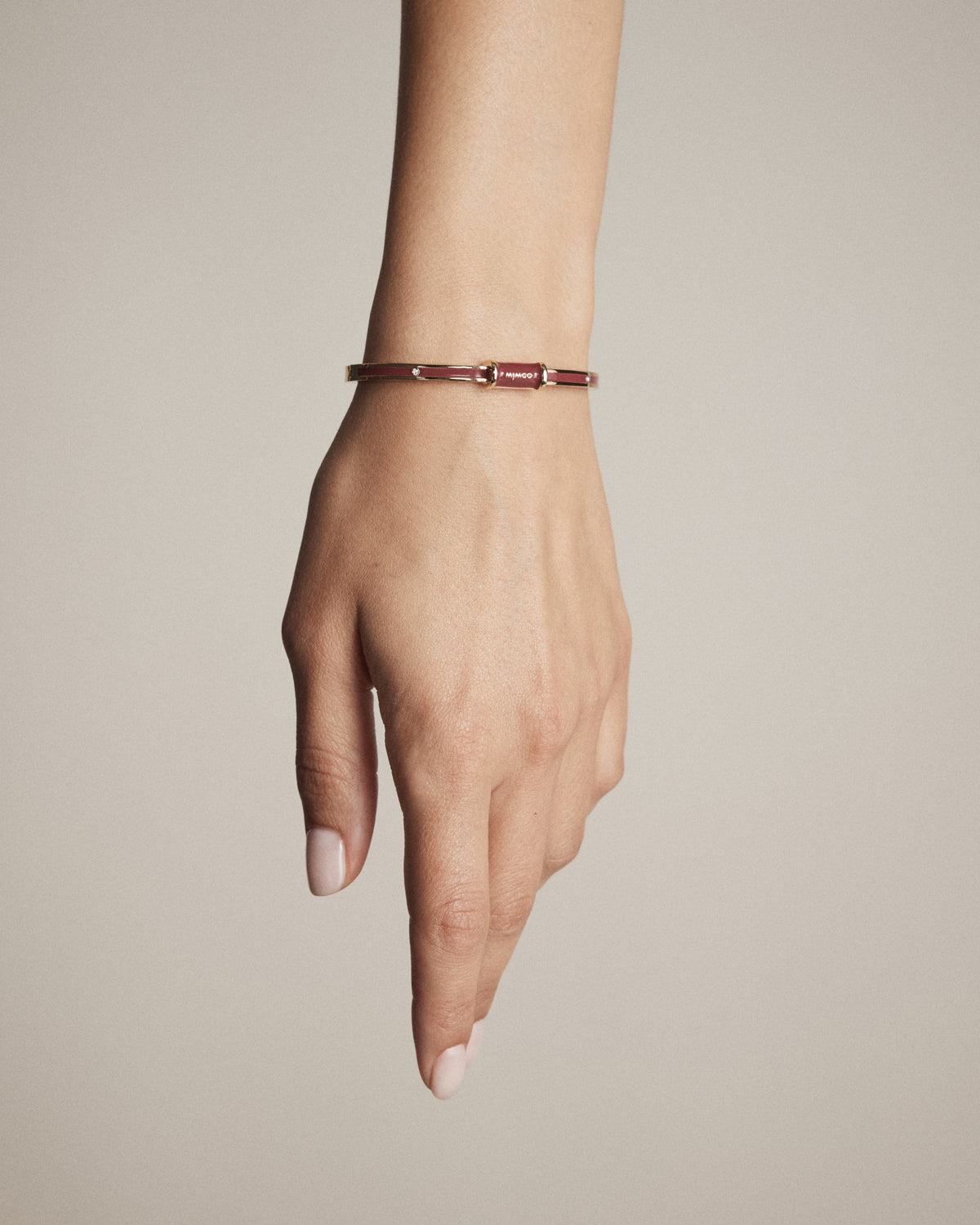 Enamour Bangle - Bordeaux