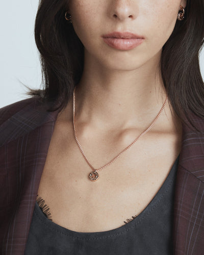 Signatura Trio Necklace - Rose Gold