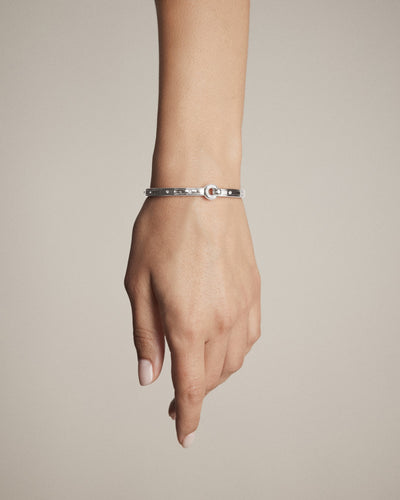 Signatura Bangle - Silver