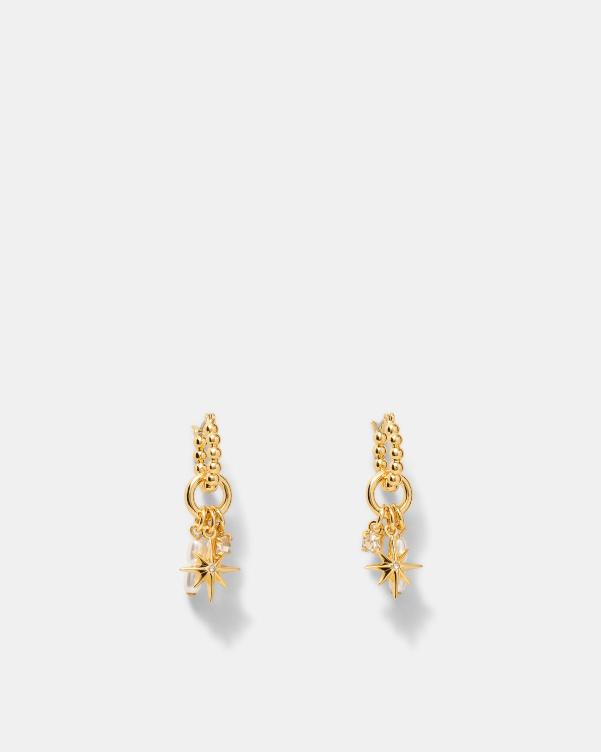 Charmelle Hoop Earrings - Gold