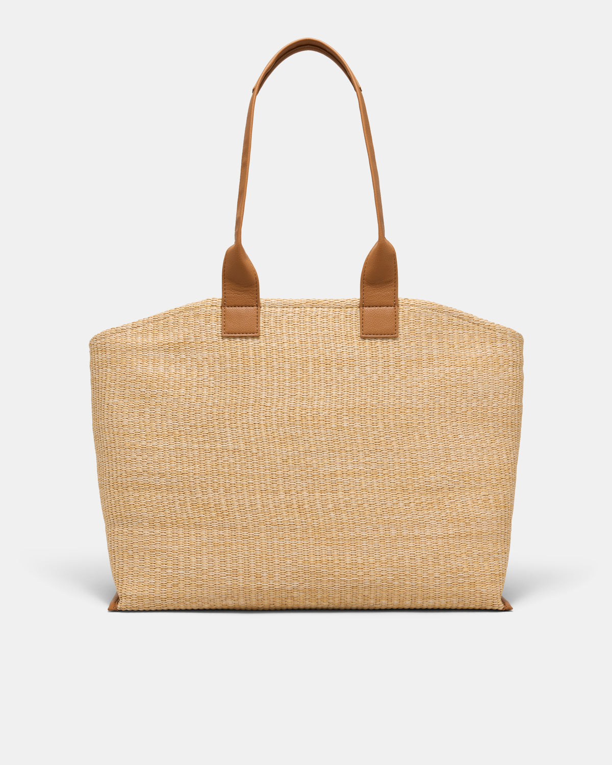 Patch Textured Tote Bag