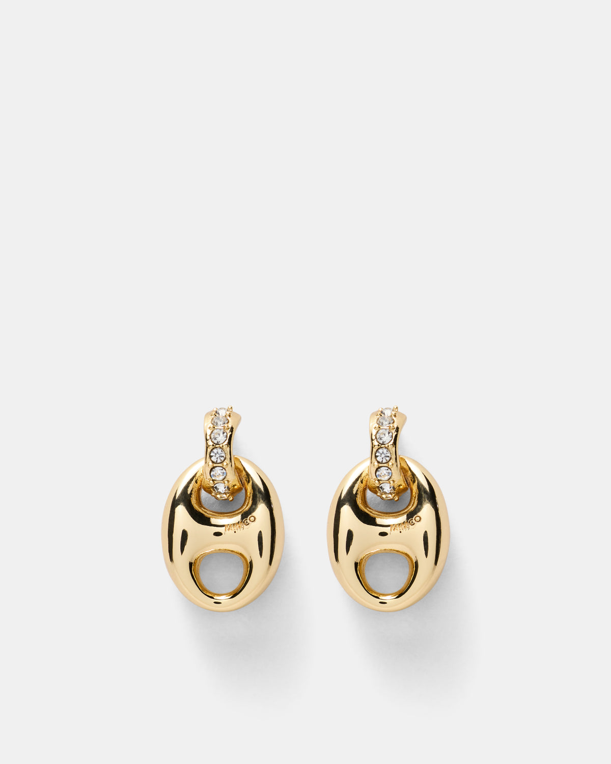 Marina Link Stud Earrings